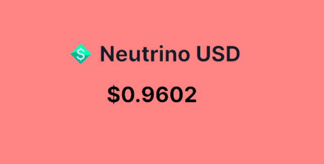 Neutrino USD depegged