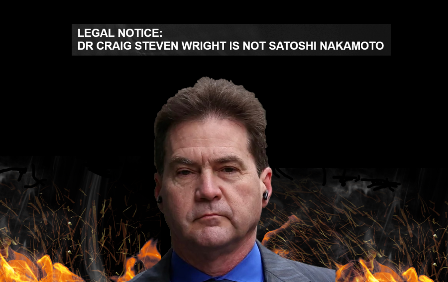 Craig Wright with statement saying he isn't Satoshi