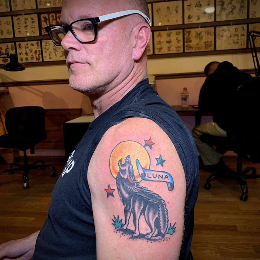 Mike Novogratz's Terra LUNA tattoo